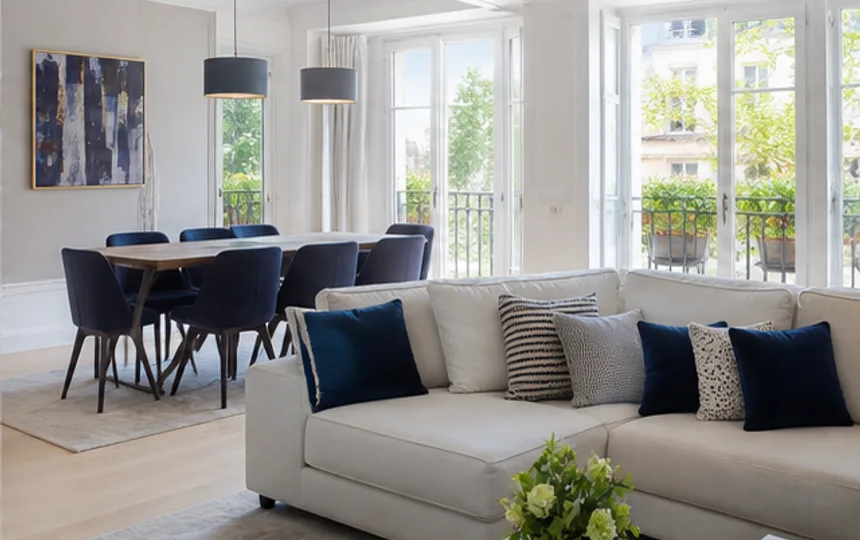 Appartement illustrant la stratégie corporate