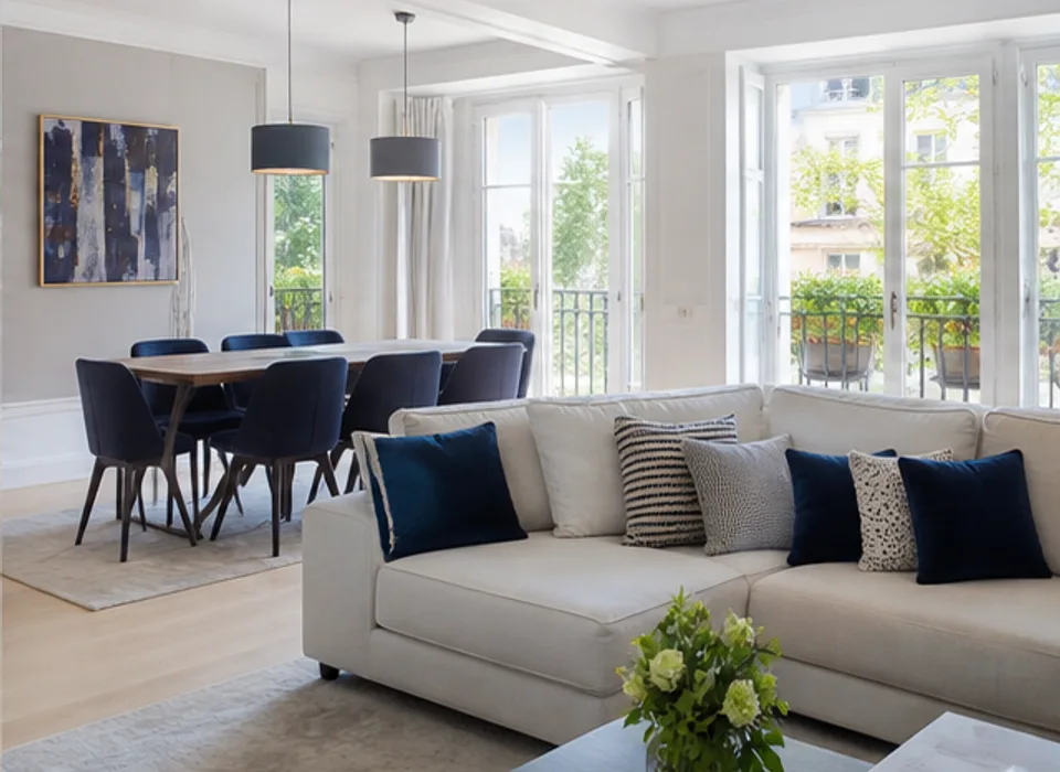 Appartement familial — Paris premium, simulation locative Belrose Paris