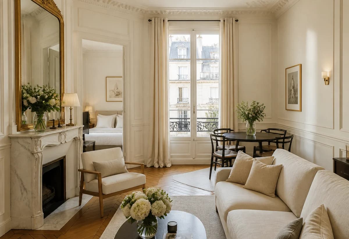 Appartement parisien élégant près de Saint-Germain-des-Prés adapté à deux personnes